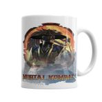 Baskı Dükkanı KB4190 Raiden Mortal Kombat Games Porselen Kupa Bardak