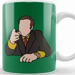 Baskı Dükkanı KB4505 Better Call Saul Porselen Kupa Bardak