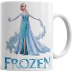 Baskı Dükkanı KB461 Frozen Elsa Porselen Kupa Bardak
