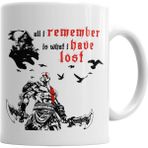 Baskı Dükkanı KB5127 Kratos God Of War All I Remember Is What I Have Lost Kupa Bardak
