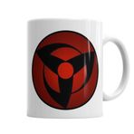 Baskı Dükkanı KB5278 Mangekyou Sharingan Porselen Kupa Bardak