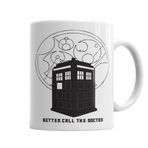 Baskı Dükkanı KB5606 Better Call The Doctor Porselen Kupa Bardak