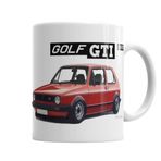 Baskı Dükkanı KB583 Golf Mk2 Gti Porselen Kupa Bardak