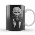 Baskı Dükkanı KB594 God Of War Kratos Porselen Kupa Bardak