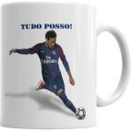 Baskı Dükkanı KB6599 Neymar Jr Tudo Posso Porselen Kupa Bardak