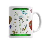 Baskı Dükkanı KB6619 Rick E Morty Porselen Kupa Bardak