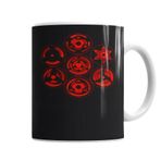 Baskı Dükkanı KB6745 Sharingan Porselen Kupa Bardak