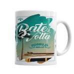 Baskı Dükkanı KB6832 Surf Bate E Volta Guaruja Maluf Porselen Kupa Bardak