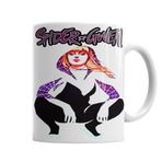 Baskı Dükkanı KB6892 Spider Gwen Porselen Kupa Bardak