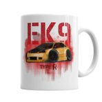 Baskı Dükkanı KB691 Honda Civic Ek9 Type R Porselen Kupa Bardak