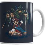 Baskı Dükkanı KB7357 Mario X Tartarugas Porselen Kupa Bardak
