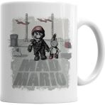 Baskı Dükkanı KB7360 Mad Mario Porselen Kupa Bardak