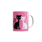 Baskı Dükkanı KB7469 Cats Sevgili Kediler Porselen Kupa Bardak