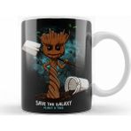 Baskı Dükkanı KB7572 Baby Groot Plant A Tree Porselen Kupa Bardak