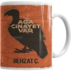 Baskı Dükkanı KB7947 Behzat Ç Aga Cinayet Var Porselen Kupa Bardak