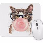 Baskı Dükkanı Kedi Sakız Cats Mouse Pad