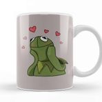 Baskı Dükkanı Kermit Love Meme Kupa