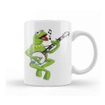 Baskı Dükkanı Kermit The Frog 01 Porselen Beyaz Kupa Bardak