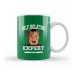 Baskı Dükkanı Kevin Mccallister Self Isolating Expert Home Alone Kupa Beyaz