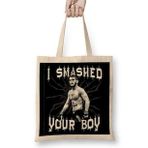 Baskı Dükkanı Khabib Nurmagomedov I Smashed Your Boy Bez Çanta