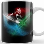 Baskı Dükkanı Kickboxing Fighting Kickboxer Fighter Martial Arts Sports Kupa
