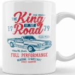 Baskı Dükkanı King Of The Road Convertible Kupa