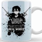 Baskı Dükkanı Kirito Virtual World Kupa