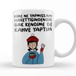 Baskı Dükkanı Kız Kardeş Yazılı Kupa