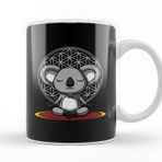 Baskı Dükkanı Koala Bear Meditation Koala Yoga Kupa