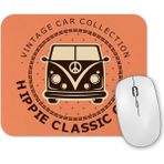 Baskı Dükkanı Kombi Hippie Mouse Pad