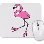 Baskı Dükkanı Komik Flamingo Mouse Pad