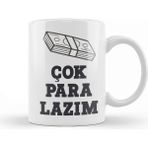 Baskı Dükkanı Komik Söz Çok Para Lazım Kupa