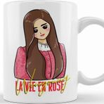 Baskı Dükkanı La Vie En Rose Jang Wonyoung Kupa