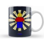 Baskı Dükkanı LEGO Man Retro Japanese Kupa