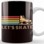 Baskı Dükkanı Lets Ice Skate Figure Ice Skating Winter Sports Skater Kupa