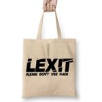 Baskı Dükkanı Lexit Bez Uzun Saplı Krem Rengi Çanta