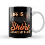 Baskı Dükkanı Life Is Short So Are My Legs Cute Dachshund Kupa