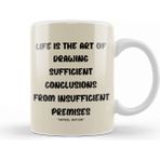 Baskı Dükkanı Life Quotes Style Lover Sayings Words Gifts Samuel Butler Kupa