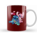 Baskı Dükkanı Lilo And Stitch Stitch &amp; Angel Kupa