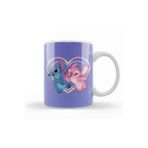 Baskı Dükkanı Lilo And Stitch Stitch And Angel Kiss Kupa