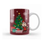 Baskı Dükkanı Linus Van Pelt Around The Christmas Tree Peanuts Kupa