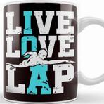 Baskı Dükkanı Live Swimming Pool Lap Love Swim Water Sports Swimmer Coach Kupa