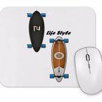Baskı Dükkanı Longboard Lifestyle Mouse Pad