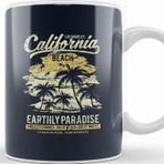 Baskı Dükkanı Los Angeles California Beach Kupa