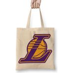 Baskı Dükkanı Los Angeles Lakers Bez Çanta