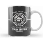 Baskı Dükkanı Lost Dharma Swan Station Crew Member Kupa