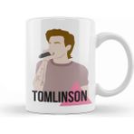 Baskı Dükkanı Louis Tomlinson Pink Triangle Kupa