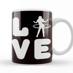 Baskı Dükkanı Love Hula Hoop Hula Hooper Hooping Fitness Sports Training Kupa