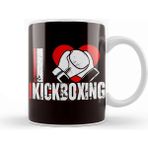 Baskı Dükkanı Love Kickboxing Kickboxer Fighting Mma Martial Arts Sports Kupa