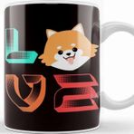 Baskı Dükkanı Love Pomeranian Puppy Pommy Pom German Spitz Poland Toy Dog Kupa